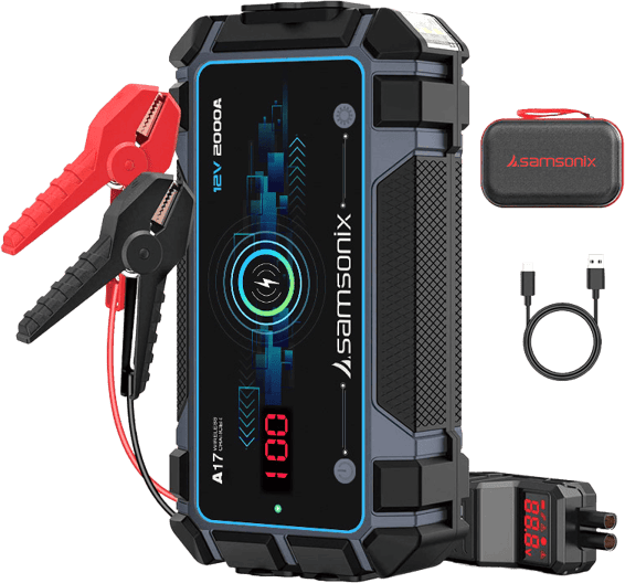 בוסטר התנעה A17 12,000mAh 2,000A