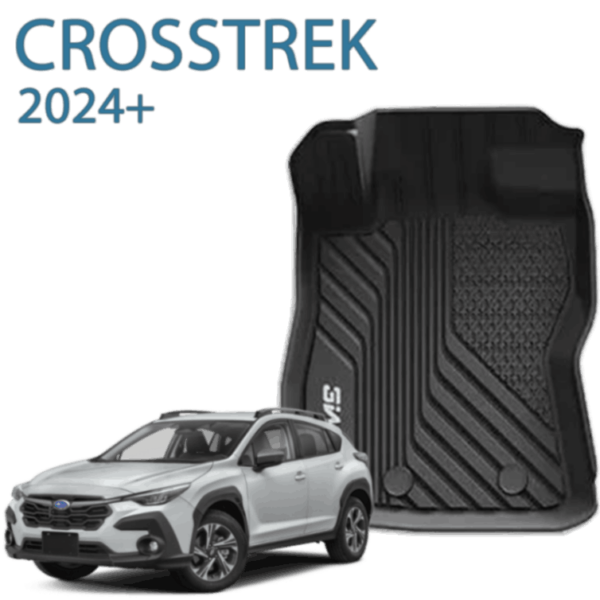 שטיחי 3W לסובארו קרוסטרק 2024+ (מנוע בנזין רגיל / לא היברידי)