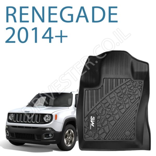 שטיחי 3W לג'יפ רנגייד 2014+