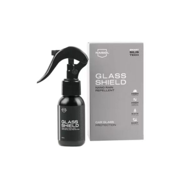 NASIOL GLASS SHIELD ננו דוחה גשם – 50ml