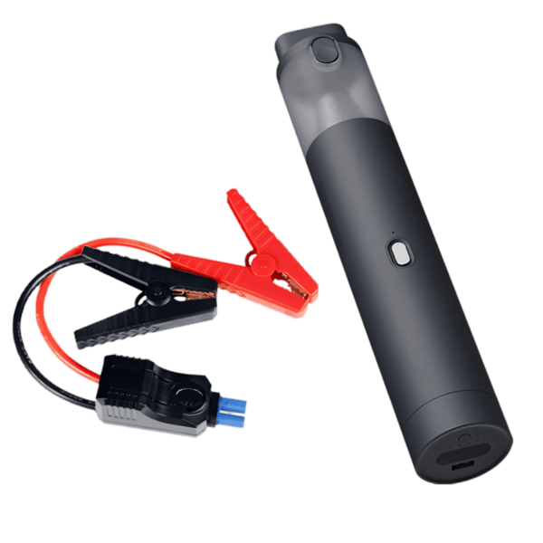 שואב אבק נטען ונייד לרכב  עם בוסטר התנעה (10,000mAh) H7