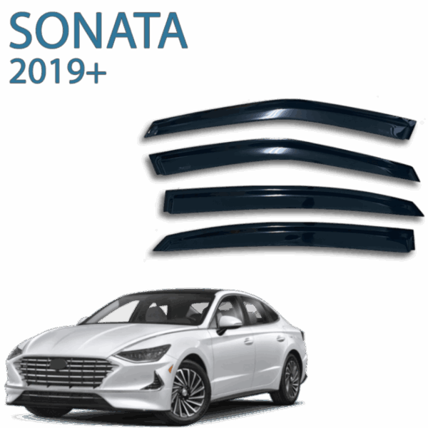 מגני רוח הדבקה Falcon ליונדאי סונטה 2019+