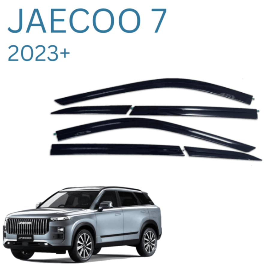 מגני רוח הדבקה Falcon לג'אקו 7 שנת 2024+ (6 חלקים)