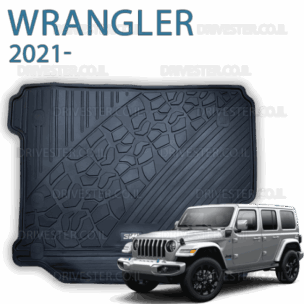 שטיח תא מטען 3W לג'יפ רנגלר 2018+ עם סאב וופר