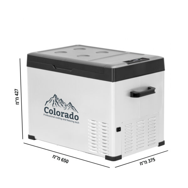 Colorado מקרר / מקפיא לרכב 40 ליטר + כיסוי תרמי + שנאי L40 – 220V