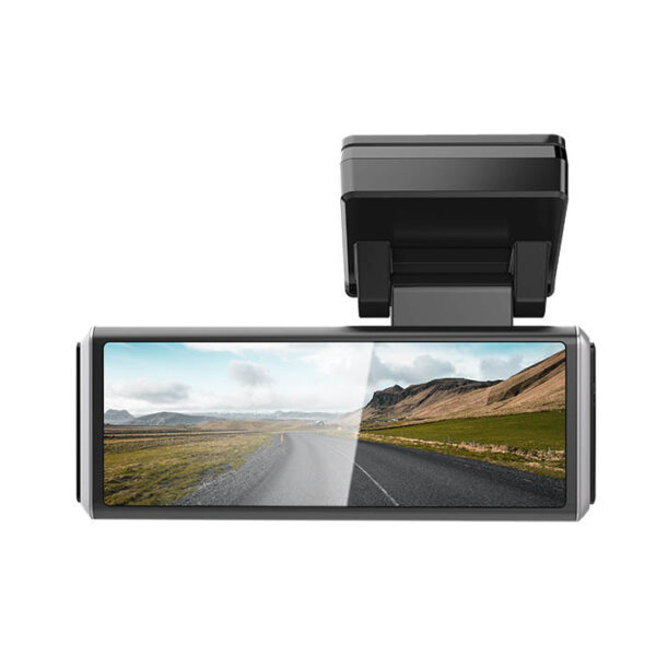 מצלמת דרך לרכב 4K קדמית ואחורית עם WiFi ,GPS ואפליקציה – דגם F1 – תמונה 2
